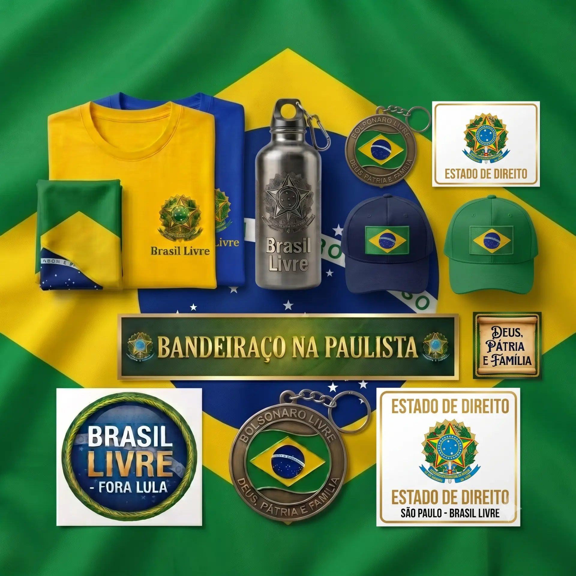 Itens do kit Dupla de Frente