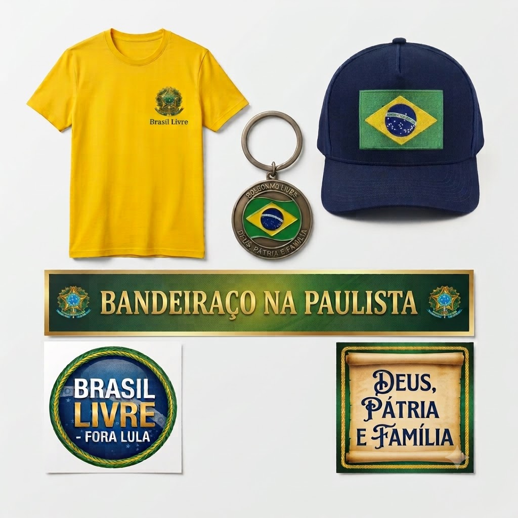 Itens do kit Uniforme de Rua