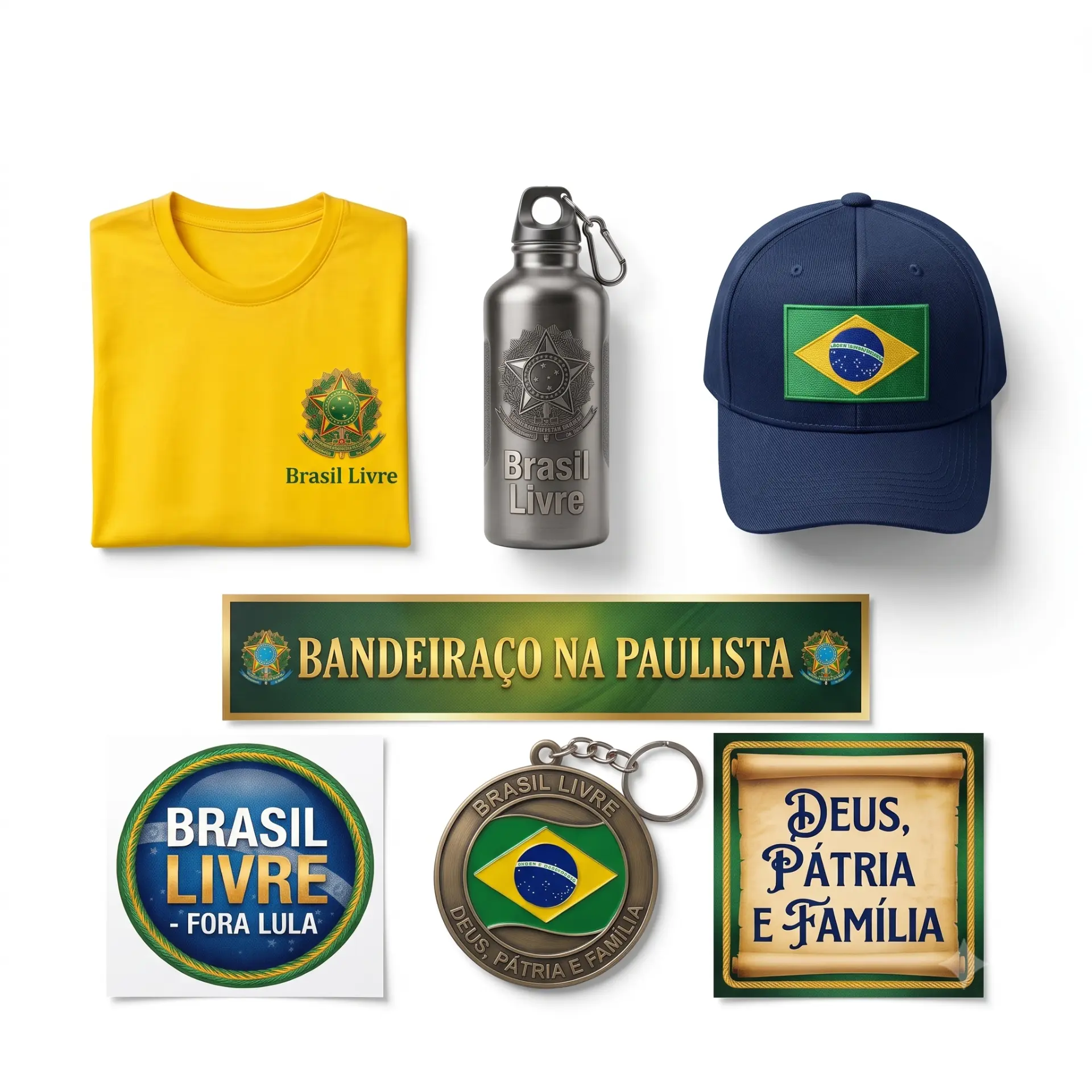 Itens do kit Fôlego de Maratona